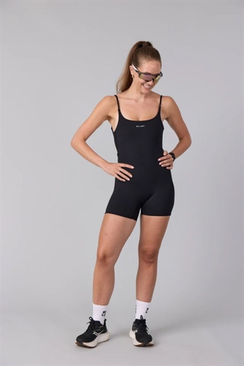 BLK.LAB11 - 11ELEGANT STRING BODYSUIT - Black